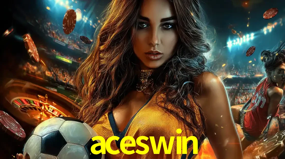 Mulher segurando uma bola de futebol em uma montagem que mistura a paixão esportiva com a emoção da roleta de cassino, tudo disponível na plataforma aceswin.